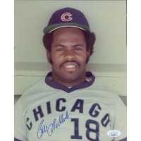 Bill Madlock Chicago Cubs Signed 8x10 Glossy Photo JSA Authenticated
