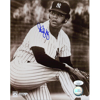 Rudy May New York Yankees Signed 8x10 Glossy Photo JSA Authenticated Rudy May New York Yankees Signed 8x10 Glossy Photo JSA Authenticated