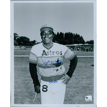 Joe Morgan Houston Astros Signed 8x10 MLB Glossy Photo Global Authenticated