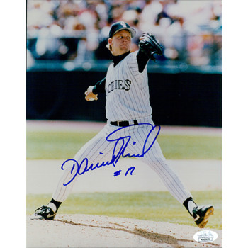 David Nied Colorado Rockies Signed 8x10 Glossy Photo JSA Authenticated David Nied Colorado Rockies Signed 8x10 Glossy Photo JSA Authenticated