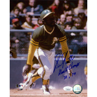 Bill North Oakland Athletics Signed 8x10 Glossy Photo JSA Authenticated Bill North Oakland Athletics Signed 8x10 Glossy Photo JSA Authenticated