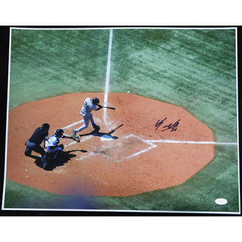 Eduardo Nunez New York Yankees Signed 16x20 Matte Photo JSA Authenticated