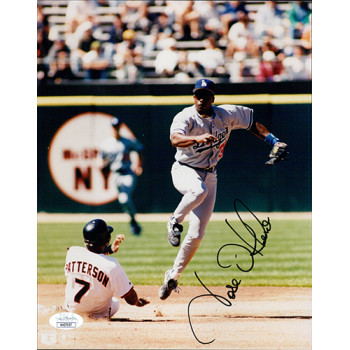 Jose Offerman Los Angeles Dodgers Signed 8x10 Glossy Photo JSA Authenticated Jose Offerman Los Angeles Dodgers Signed 8x10 Glossy Photo JSA Authenticated