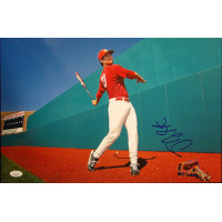 D.J. Peterson Signed 12x18 Glossy Photo JSA Authenticated