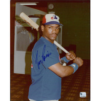 Tim Raines Montreal Expos Signed 8x10 Glossy Photo Global Authenticated Tim Raines Montreal Expos Signed 8x10 Glossy Photo Global Authenticated