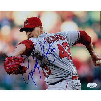 Garrett Richards Los Angeles Angels Signed 8x10 Glossy Photo JSA Authenticated Garrett Richards Los Angeles Angels Signed 8x10 Glossy Photo JSA Authenticated