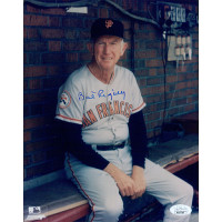 Bill Rigney San Francisco Giants Signed 8x10 Glossy Photo JSA Authenticated Bill Rigney San Francisco Giants Signed 8x10 Glossy Photo JSA Authenticated