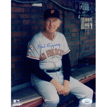Bill Rigney San Francisco Giants Signed 8x10 Glossy Photo JSA Authenticated Bill Rigney San Francisco Giants Signed 8x10 Glossy Photo JSA Authenticated