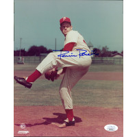 Robin Roberts Philadelphia Phillies Signed 8x10 Photo JSA Authenticated Robin Roberts Philadelphia Phillies Signed 8x10 Photo JSA Authenticated