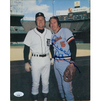 Brooks Robinson Baltimore Orioles Signed 8x10 Cardstock Photo JSA Authenticated Brooks Robinson Baltimore Orioles Signed 8x10 Cardstock Photo JSA Authenticated