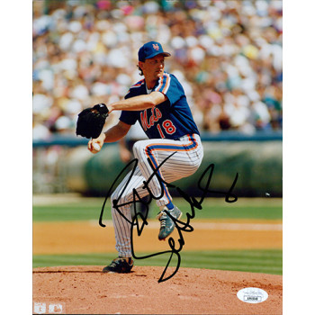 Bret Saberhagen New York Mets Signed 8x10 Glossy Photo JSA Authenticated Bret Saberhagen New York Mets Signed 8x10 Glossy Photo JSA Authenticated