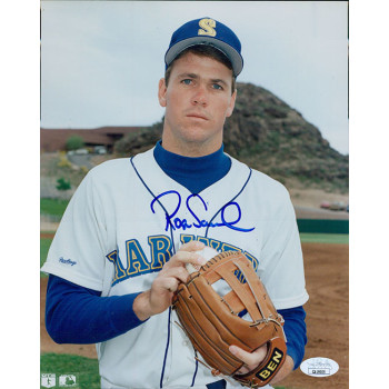 Roger Salkeld Seattle Mariners Signed 8x10 Glossy Photo JSA Authenticated Roger Salkeld Seattle Mariners Signed 8x10 Glossy Photo JSA Authenticated