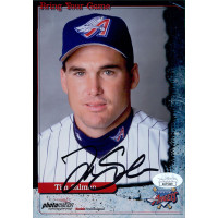 Tim Salmon Anaheim Angels Signed 5x7 Glossy Promo Photo JSA Authenticated Tim Salmon Anaheim Angels Signed 5x7 Glossy Promo Photo JSA Authenticated