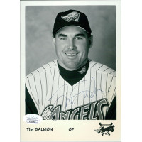 Tim Salmon California Angels Signed 5x7 Glossy Photo JSA Authenticated Tim Salmon California Angels Signed 5x7 Glossy Photo JSA Authenticated