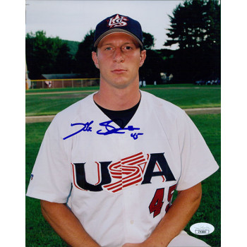 Max Scherzer Team USA Signed 8x10 Glossy Photo JSA Authenticated