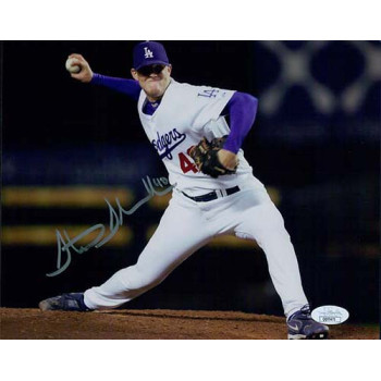 Steve Schmoll Los Angeles Dodgers Signed 8x10 Glossy Photo JSA Authenticated Steve Schmoll Los Angeles Dodgers Signed 8x10 Glossy Photo JSA Authenticated