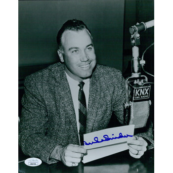 Duke Snider Brooklyn Dodgers Signed 8x10 Glossy Photo JSA Authenticated