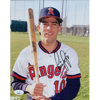 Luis Sojo California Angels Signed 8x10 Glossy Photo JSA Authenticated