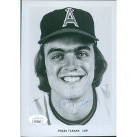 Frank Tanana California Angels Signed 5x7 Glossy Promo Photo JSA Authenticated Frank Tanana California Angels Signed 5x7 Glossy Promo Photo JSA Authenticated