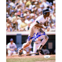 Derrel Thomas Los Angeles Dodgers Signed 8x10 Glossy Photo JSA Authenticated Derrel Thomas Los Angeles Dodgers Signed 8x10 Glossy Photo JSA Authenticated