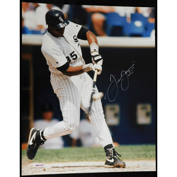 Frank Thomas Chicago White Sox Signed 16x20 Matte Photo Upper Deck Authenticated