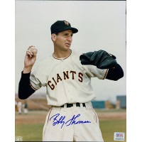 Bobby Thomson New York Giants Signed 8x10 Glossy Photo PSA Authenticated Bobby Thomson New York Giants Signed 8x10 Glossy Photo PSA Authenticated