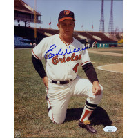Earl Weaver Baltimore Orioles Signed 8x10 Glossy Photo JSA Authenticated