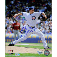 Randy Wells Chicago Cubs Signed 8x10 Glossy Photo MLB Authenticated Randy Wells Chicago Cubs Signed 8x10 Glossy Photo MLB Authenticated