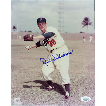 Dick Williams Brooklyn Dodgers Signed 8x10 Glossy Photo JSA Authenticated Dick Williams Brooklyn Dodgers Signed 8x10 Glossy Photo JSA Authenticated