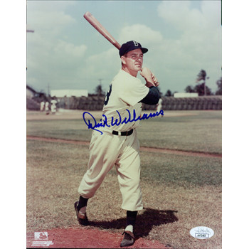 Dick Williams Brooklyn Dodgers Signed 8x10 Glossy Photo JSA Authenticated Dick Williams Brooklyn Dodgers Signed 8x10 Glossy Photo JSA Authenticated