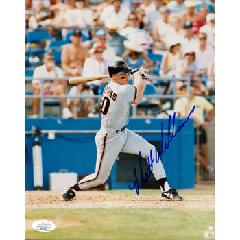 Matt Williams San Francisco Giants Signed 8x10 Glossy Photo JSA Authenticated