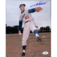 Stan Williams Los Angeles Dodgers Signed 8x10 Matte Photo JSA Authenticated Stan Williams Los Angeles Dodgers Signed 8x10 Matte Photo JSA Authenticated