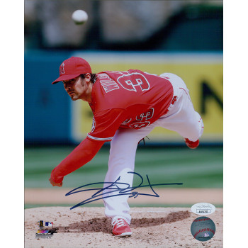 C.J. Wilson Los Angeles Angels Signed 8x10 Matte Photo JSA Authenticated C.J. Wilson Los Angeles Angels Signed 8x10 Matte Photo JSA Authenticated