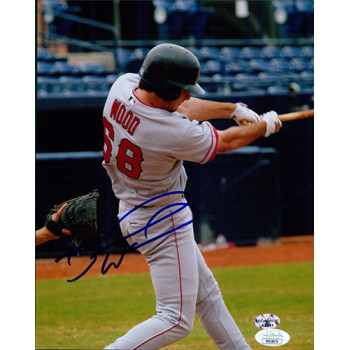 Brandon Wood Anaheim Angels Signed 8x10 Glossy Photo JSA Authenticated Brandon Wood Anaheim Angels Signed 8x10 Glossy Photo JSA Authenticated