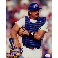 Steve Yeager Los Angeles Dodgers Signed 8x10 Glossy Photo JSA Authenticated Steve Yeager Los Angeles Dodgers Signed 8x10 Glossy Photo JSA Authenticated