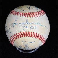 500 Home Run Club Signed OAL Baseball by 7 JSA Authenticated Jackson/Mays/Murray