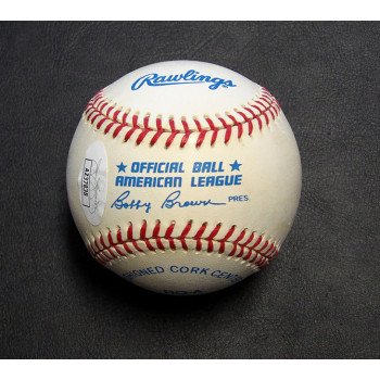 Brian Anderson Signed Official American League Baseball JSA Authenticated