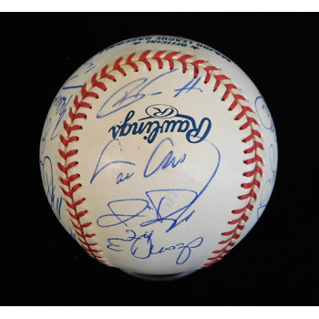 Oakland Athletics 2003 Team Signed MLB Baseball by 19 JSA Authenticated