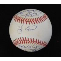Berra Kiner Fingers Robinson Palmer Snider Signed Baseball JSA Authenticated