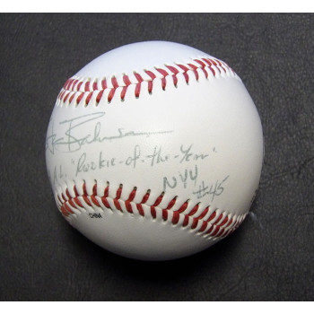 Stan Bahnsen New York Yankees Signed Official League Baseball JSA Authenticated