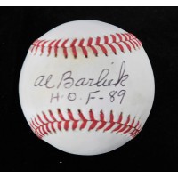 Al Barlick Umpire Signed Official American League Baseball JSA Authenticated
