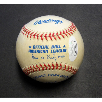 Ray Boone Signed Official American League Baseball JSA Authenticated