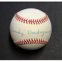Frenchy Bordagaray Signed Rawlings National League Baseball JSA Authenticated