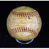 Boston Braves 1948 Team Signed Spalding ONL Baseball by 25 JSA Authenticated