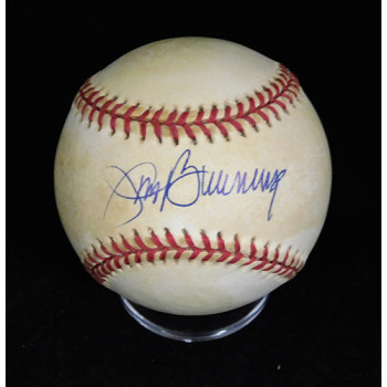 Jim Bunning Signed Official American League Baseball JSA Authenticated