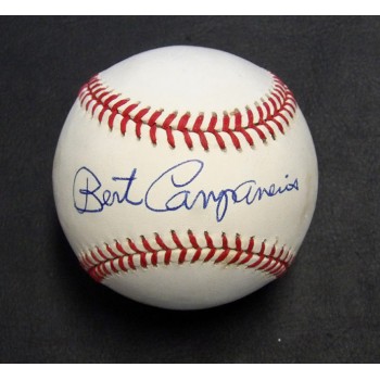 Bert Campaneris Signed Rawlings American League Baseball JSA Authenticated