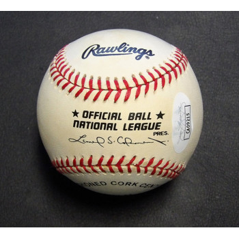 Ron Cey Signed Official Rawlings National League Baseball JSA Authenticated