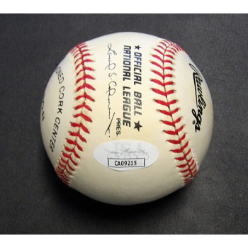 Ron Cey Signed Official Rawlings National League Baseball JSA Authenticated