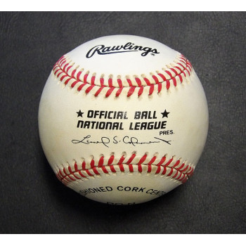 Chin-Feng Chen Signed Rawlings National League Baseball JSA Authenticated