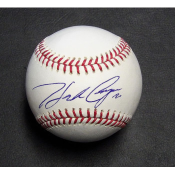 Hank Conger Signed Official Rawlings Major League Baseball JSA Authenticated